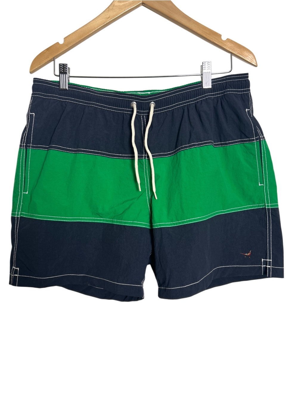 Barbour White Sand Swim Trunks Fresh Green Size L